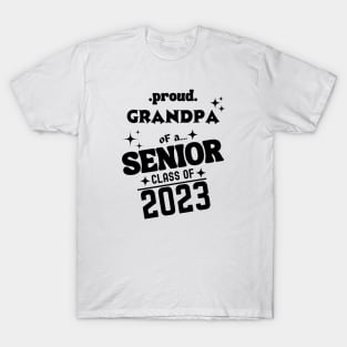 Proud Grandpa of a Senior Class of 2023 T-Shirt